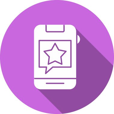 akıllı telefon simgesi vektör illüstrasyonu