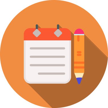 kalem vektör simgesi modern illüstrasyon