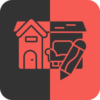 ev ve garaj simgesi.