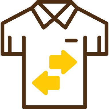 giysi giysi simgesi ana hatlarıyla