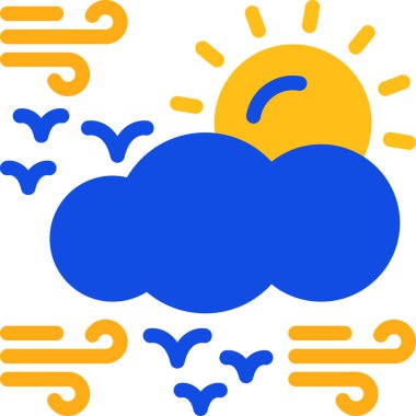 hava simgesi vektör illüstrasyonu