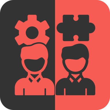 iş dünyasından dişli simgesi