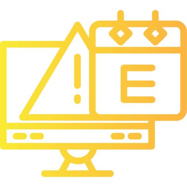 bilgisayar ekran web simgesi