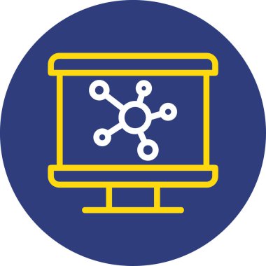 Web simgesi vektör illüstrasyonu