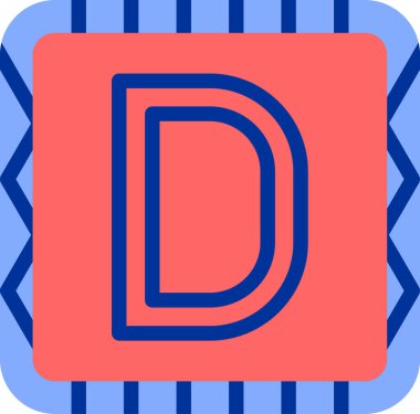 Amerikan bayrağı web simgesi vektör illüstrasyonu