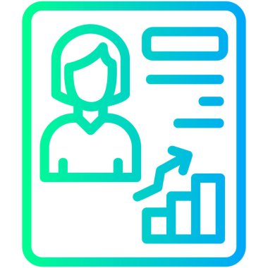 İş. Web simgesi basit illüstrasyon