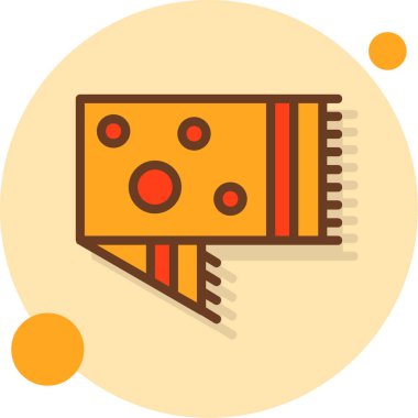 Gıda simgesinin vektör illüstrasyonu