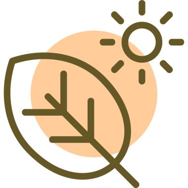 güneş web simgesi basit tasarım