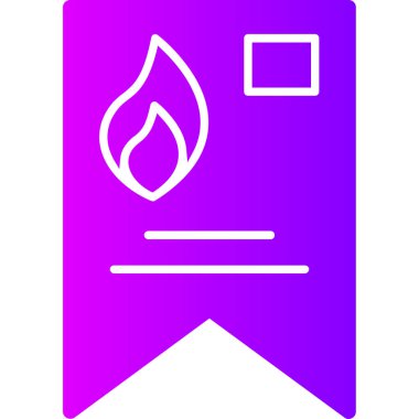 Simge vektör resimlemesini ateşle