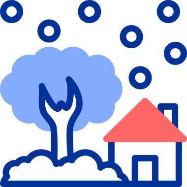 Yangın. Web simgesi basit illüstrasyon