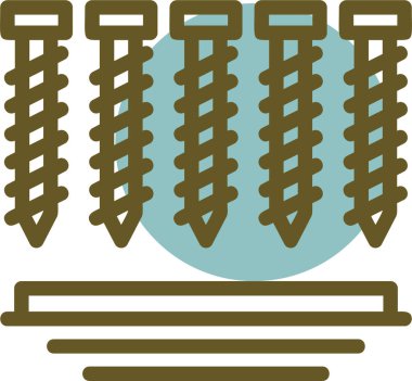 Tüy. Web simgesi basit illüstrasyon