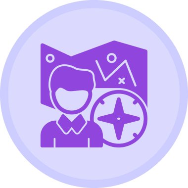 Resim simgesi olan bir yıldızın vektör illüstrasyonu