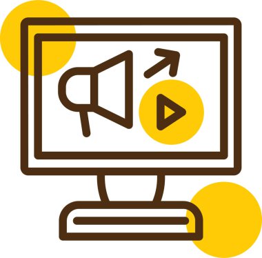 seo modern simgesinin vektör illüstrasyonu