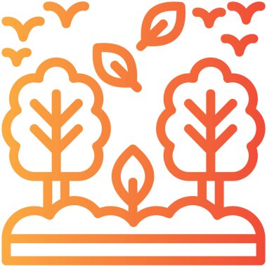 Bir ağacın vektör illüstrasyonu