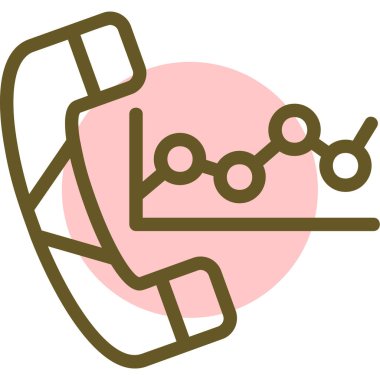 İpli bir elin vektör simgesi