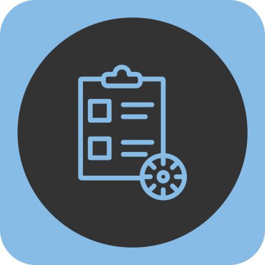 belge düz yuvarlanmış vektör simgesi