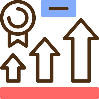 İş oku. Basit resimleme