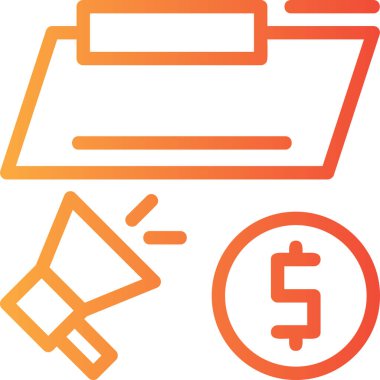 para ve alışveriş hattı simgesi vektörü