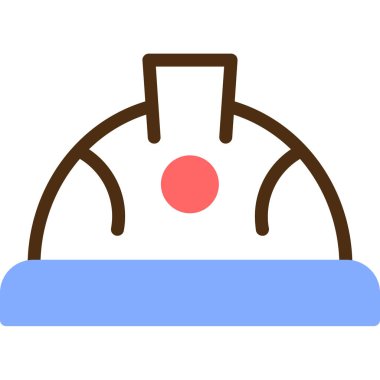 Yemek. Web simgesi basit illüstrasyon