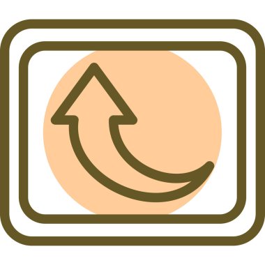 ok simgesinin vektör illüstrasyonu