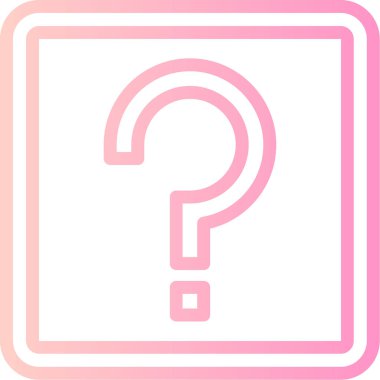 Soru işareti vektör illüstrasyonu