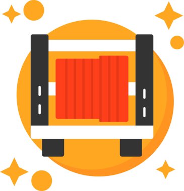 film simgesi, vektör illüstrasyonu