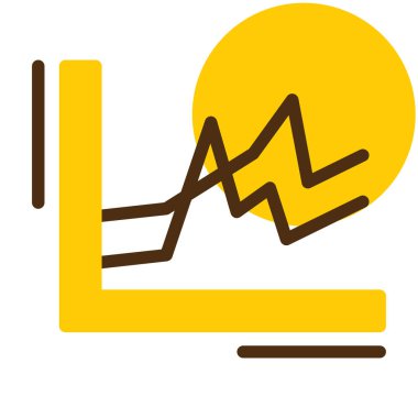 Kalbi olan bir grafiğin vektör çizimi