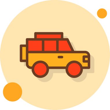 Otomatik simgenin vektör illüstrasyonu