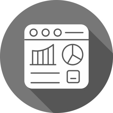 seo modern simgesinin vektör illüstrasyonu