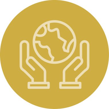 Bir kürenin vektör illüstrasyonu