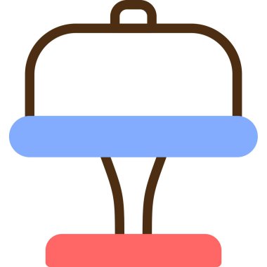 kahve fincanı web simgesi basit illüstrasyon