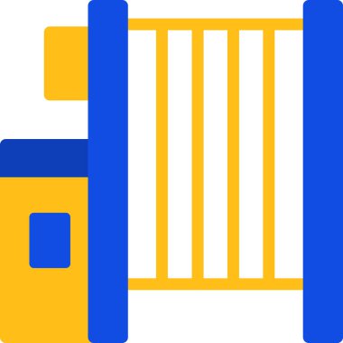 El arabası. Web simgesi basit illüstrasyon