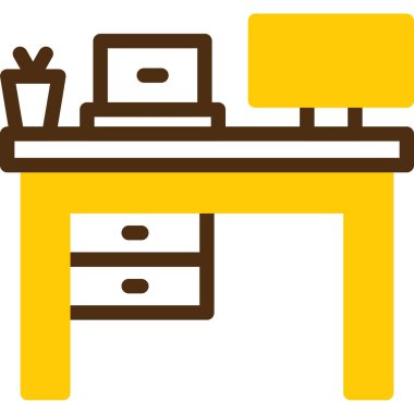 mobilya kutsal kişilerin resmi, vektör çizim