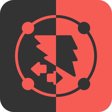 seo modern simgesinin vektör illüstrasyonu