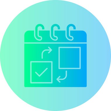 Dosya simgesinin vektör illüstrasyonu