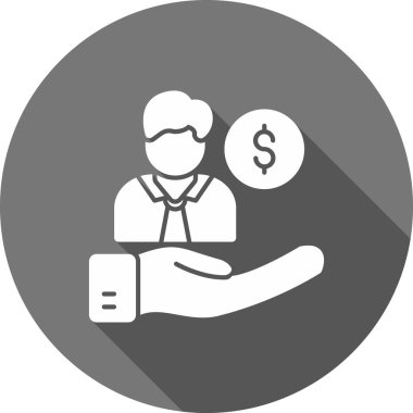 para simgesi vektör illüstrasyonu