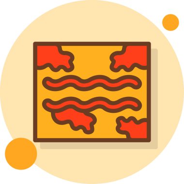 Et simgesi, vektör çizimi