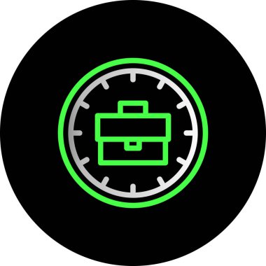 Modern otomatik simgenin vektör illüstrasyonu