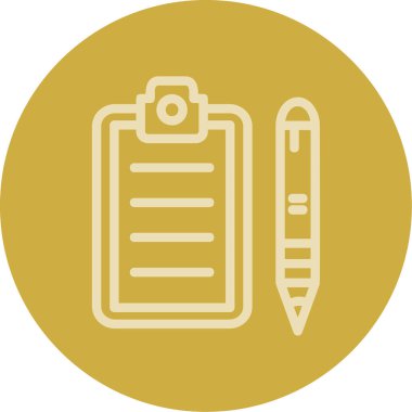 Not defteri. Web simgesi basit illüstrasyon