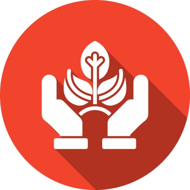 Çevre koruma kavramı, vektör simgesi