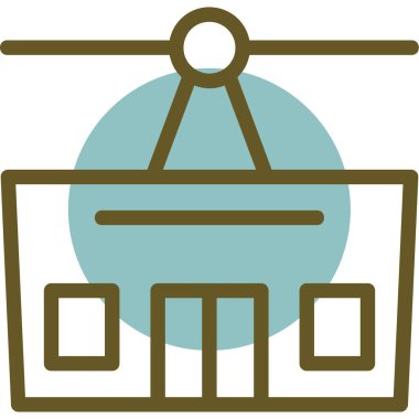 Eğitim simgesinin vektör illüstrasyonu