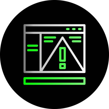 seo modern simgesinin vektör illüstrasyonu