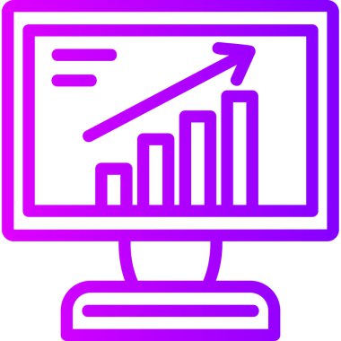 seo modern simgesinin vektör illüstrasyonu