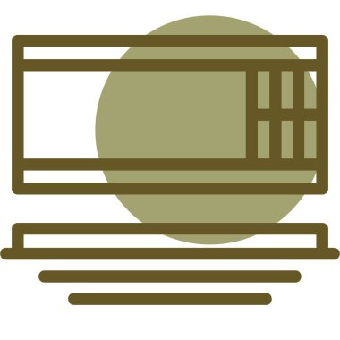 bilgisayar vektör illüstrasyonu