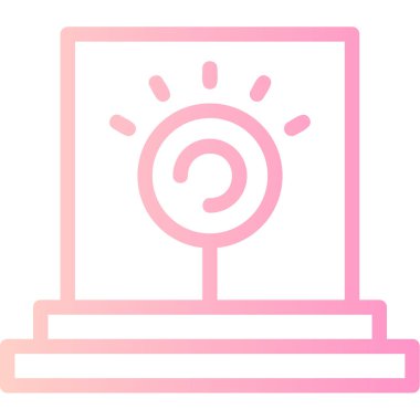 seo modern simgesinin vektör illüstrasyonu