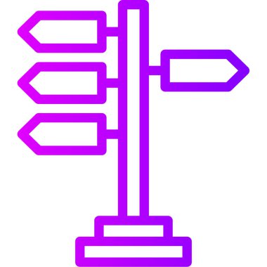 Yön oku. Web simgesi