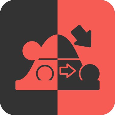 Düz biçimli bulut hesaplama simgesi beyaz arkaplanda izole.