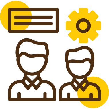 iş takımı vektör illüstrasyonu