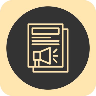 vektör çizim tasarım belge simgesinin