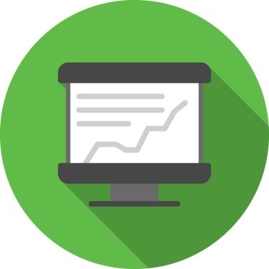 bilgisayar izleyici vektör simgesi